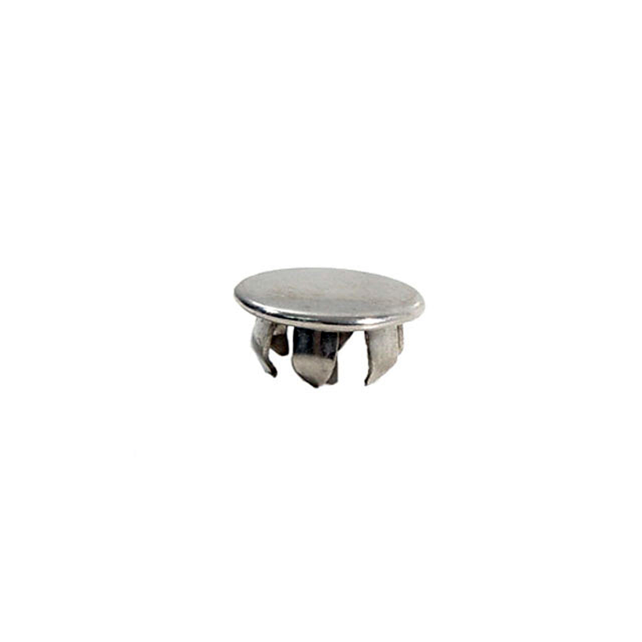 Wf 1000-B Chrome Plug Button For 3/8" Hole Size