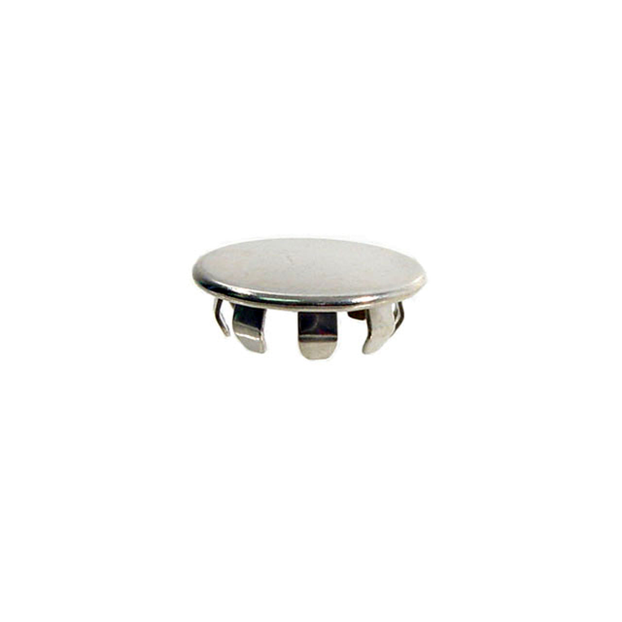 Wf 1000-E Chrome Plug Button For 5/8" Hole Size