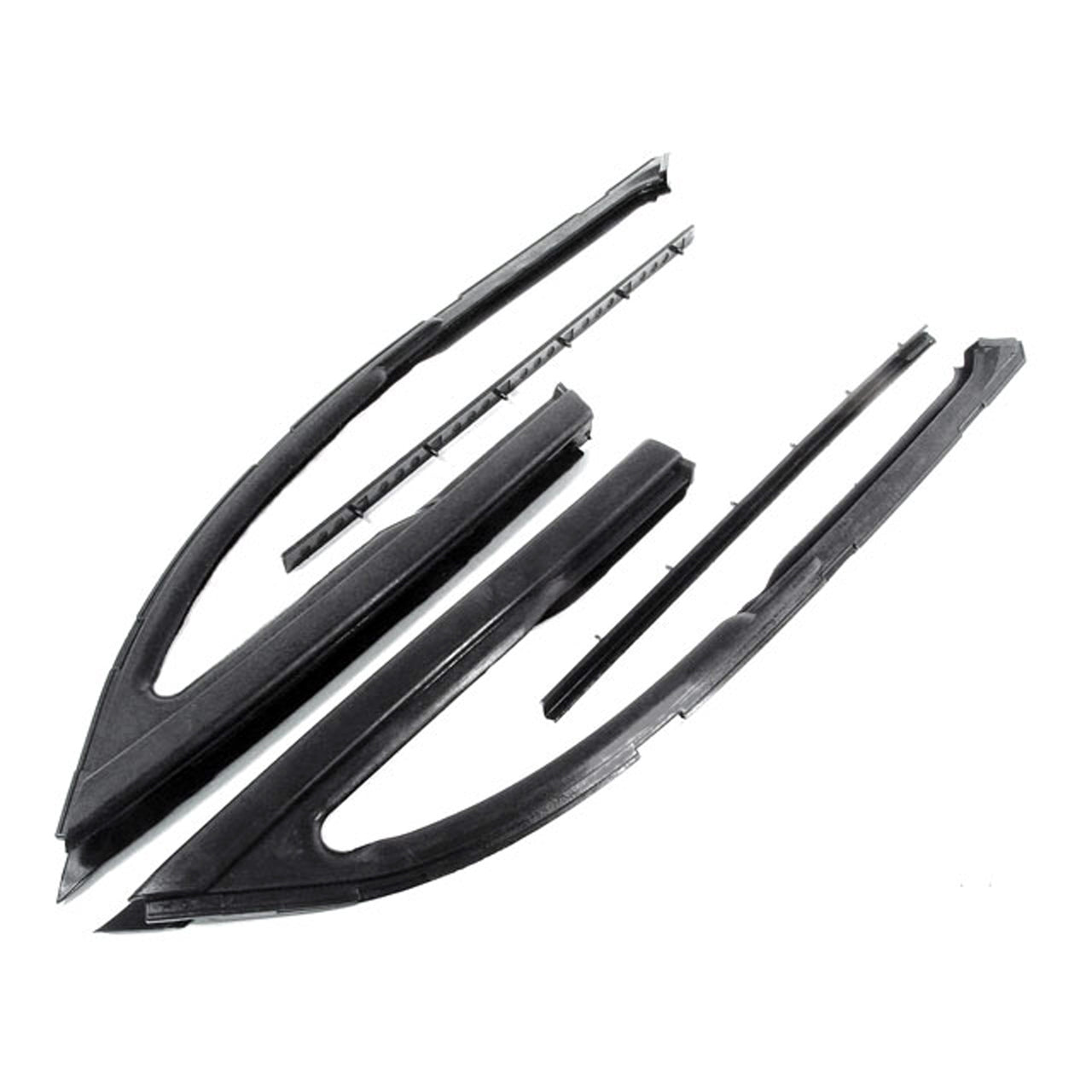 Wr 2009 Vent Window Seals 2-Door Hardtop And Convertible Buick Gran Sport 1966-1967, Skylark 1966-1967 9706596/7