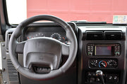 1997-01 Jeep Cherokee steering wheel cover - 4-spoke