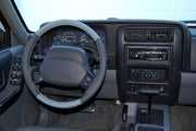 1997-06 Jeep Wrangler TJ steering wheel cover - 2-spoke