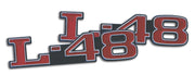 1973-1979 Corvette Emblems Hood L-48 - CA-X2520-Corvette-Store-Online