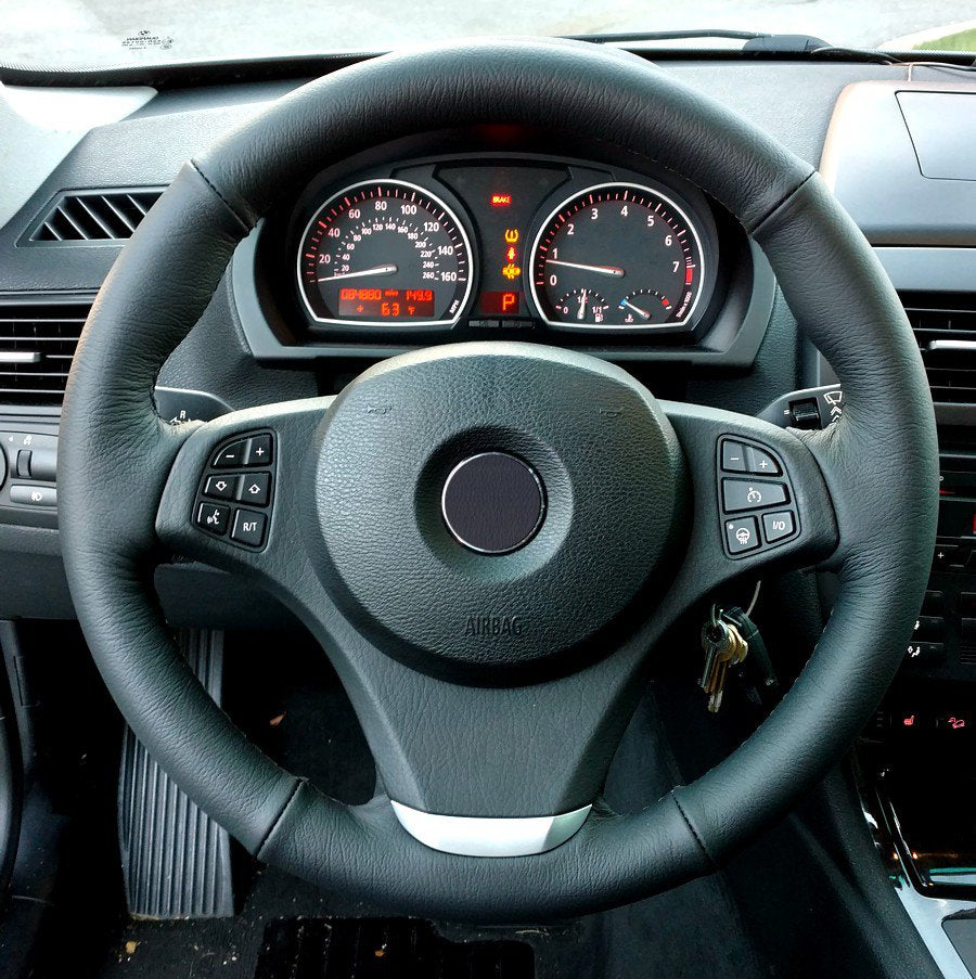 1999-06 BMW X5 steering wheel cover - 3-spoke v.2