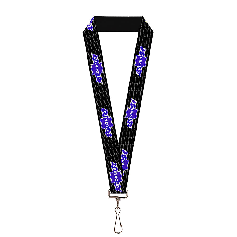 Chevy Bowtie w Text Lanyard - 1.0"