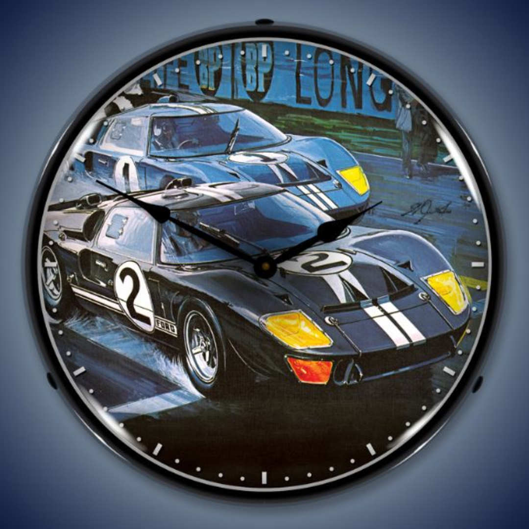 GT-40 Lighted Clock