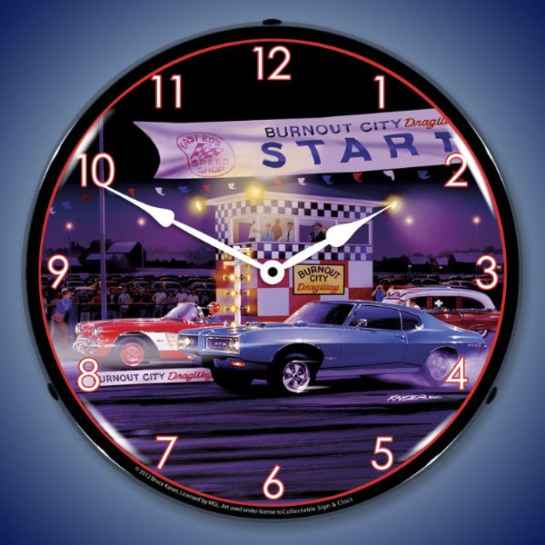 Drag City Clock