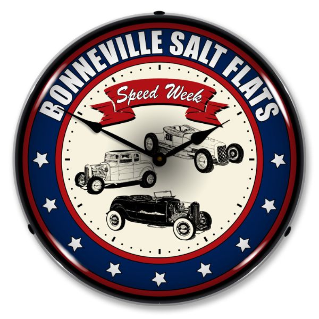 Bonneville Speed Week Clock