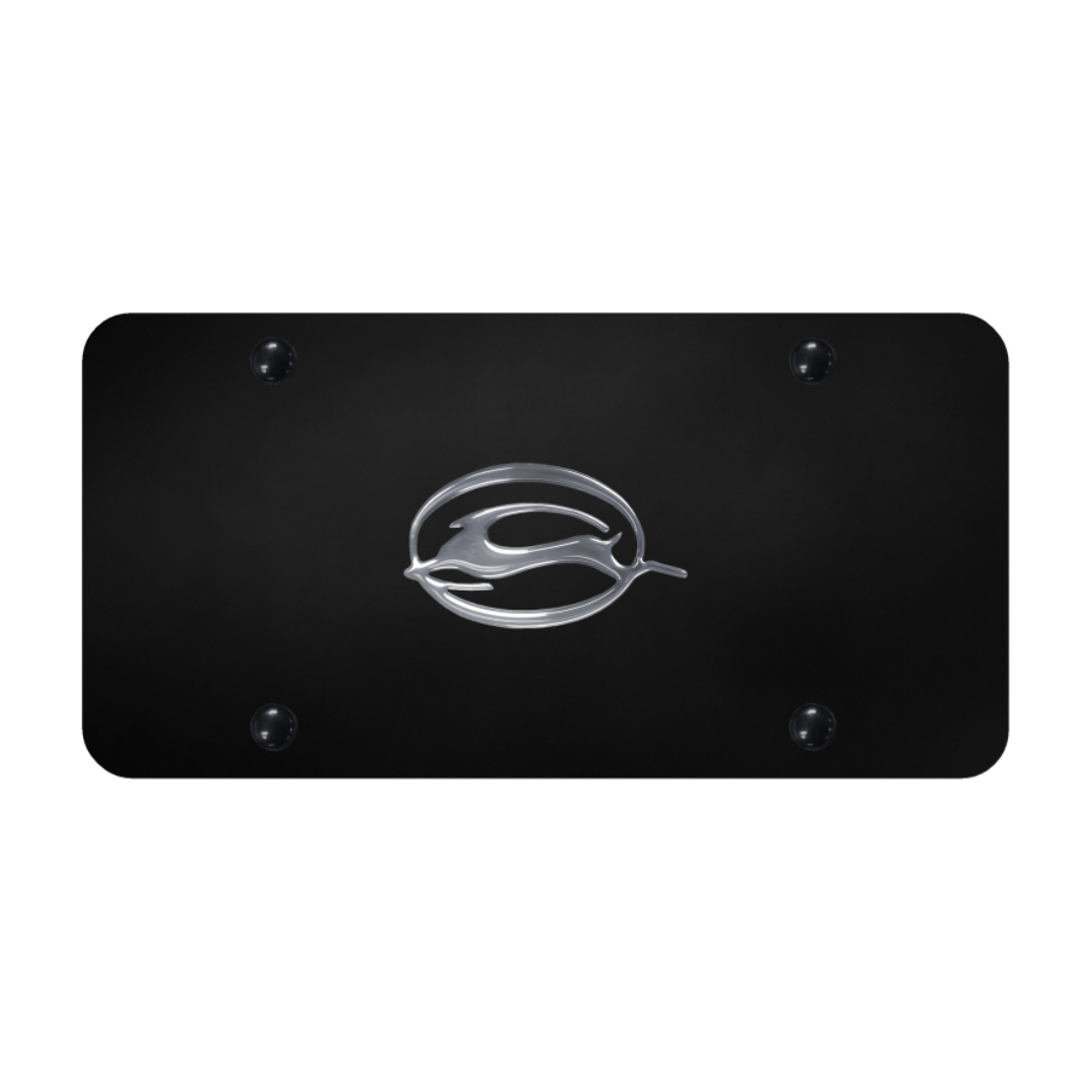 impala-license-plate-chrome-on-black-14867-classic-auto-store-online