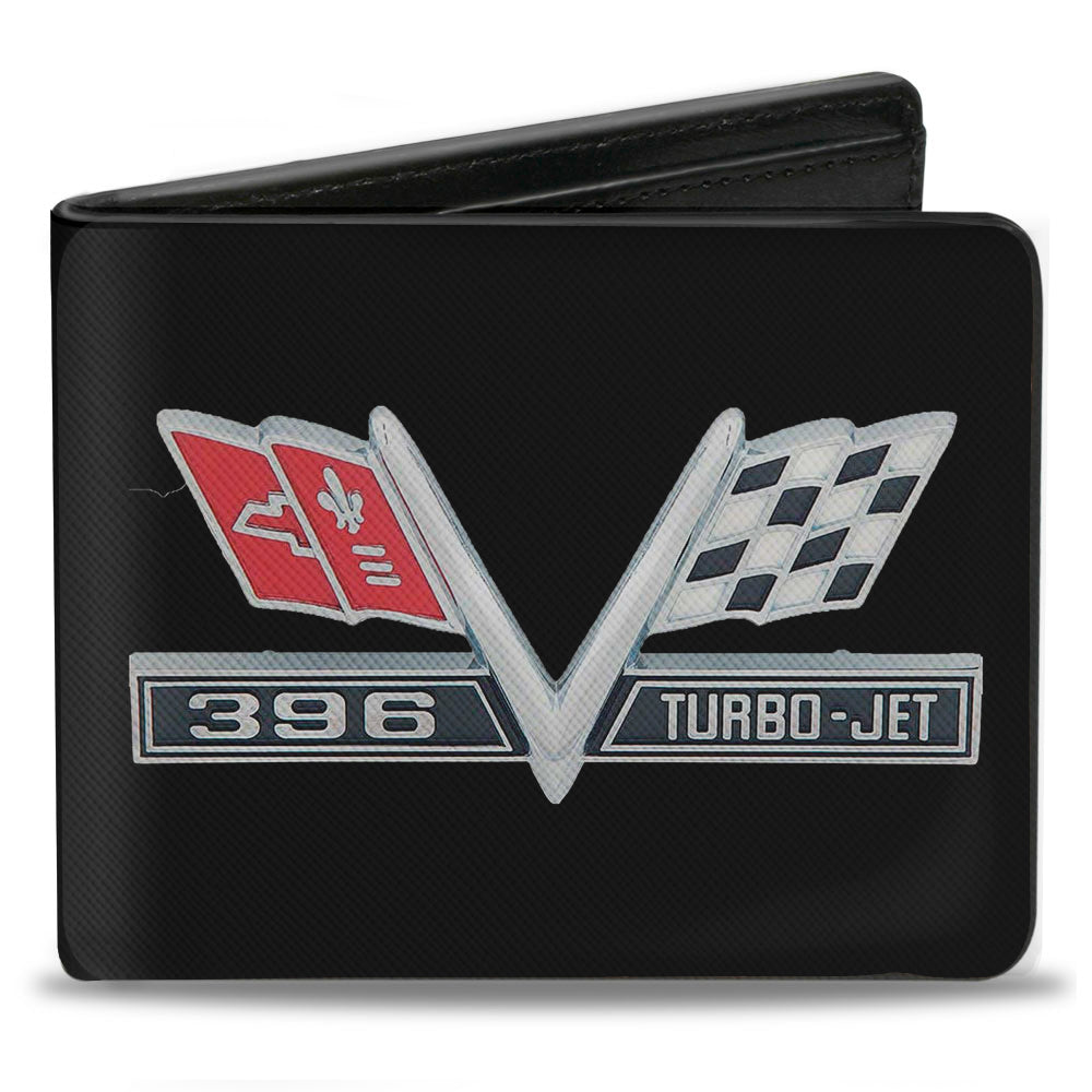 1967 Impala 396 Turbo-Jet V Emblem Bi-Fold Wallet