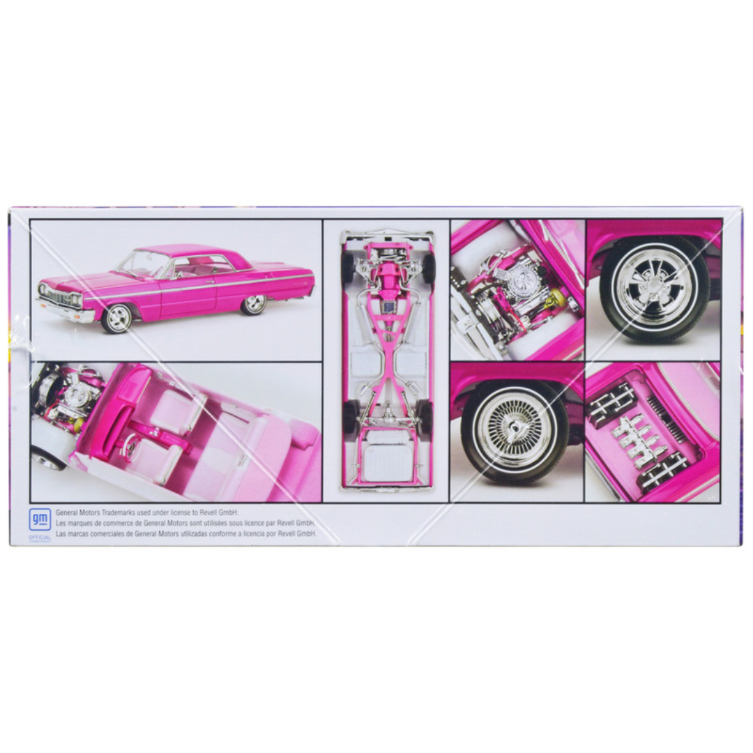 Level 4 Model Kit 1964 Chevrolet Impala SS Lowrider 1/25 Scale Model by Revell