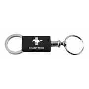 mustang-tri-bar-anodized-aluminum-valet-key-fob-black-27930-classic-auto-store-online