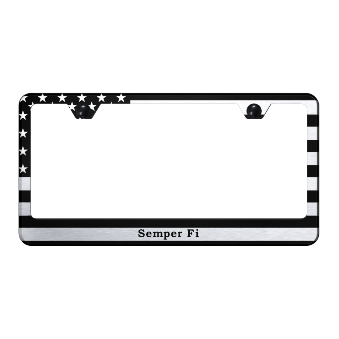 silverado-stainless-steel-frame-laser-etched-black-19943-classic-auto-store-online