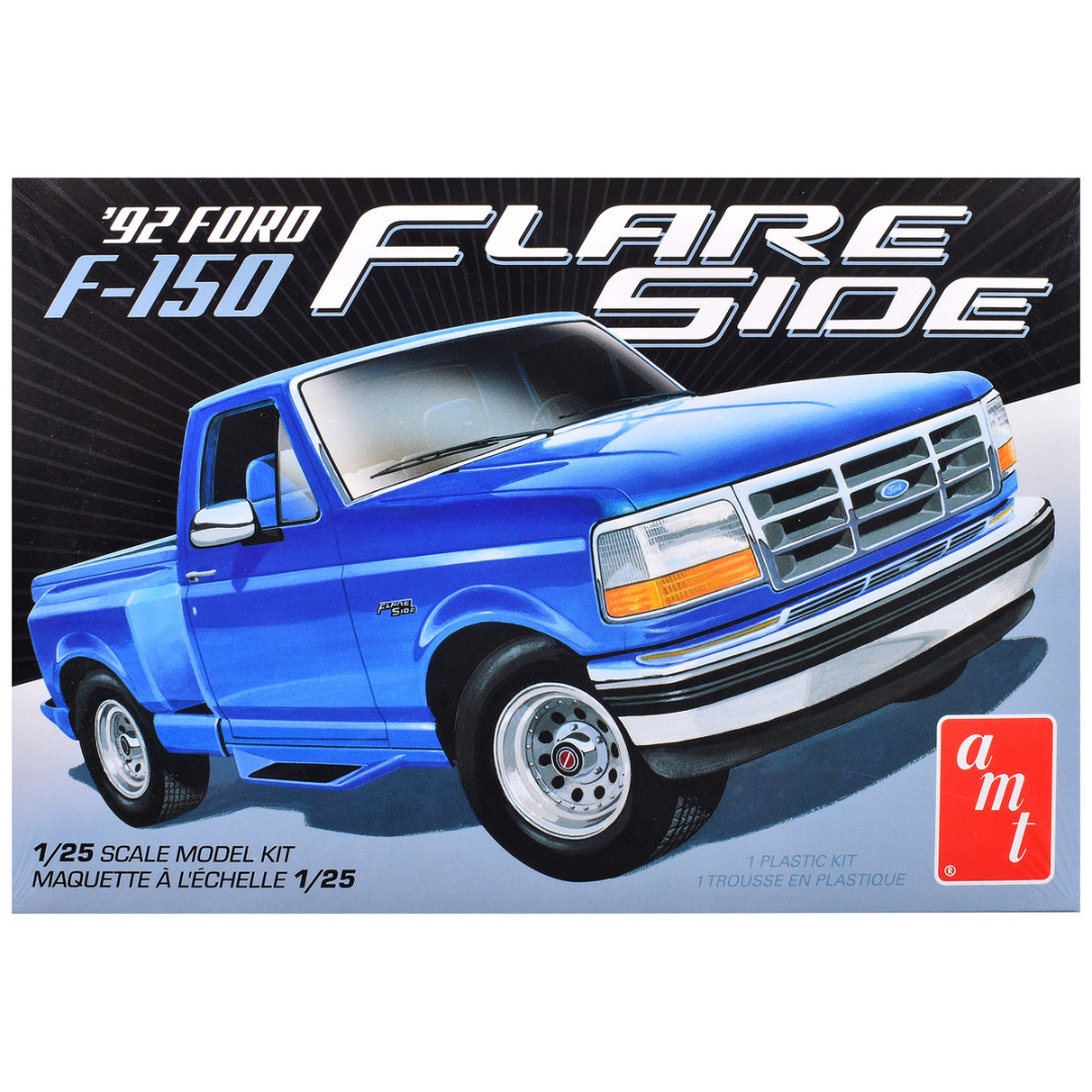 Skill 2 Model Kit 1992 Ford F-150 Flare Side Pickup Truck 1/25 Scale Model