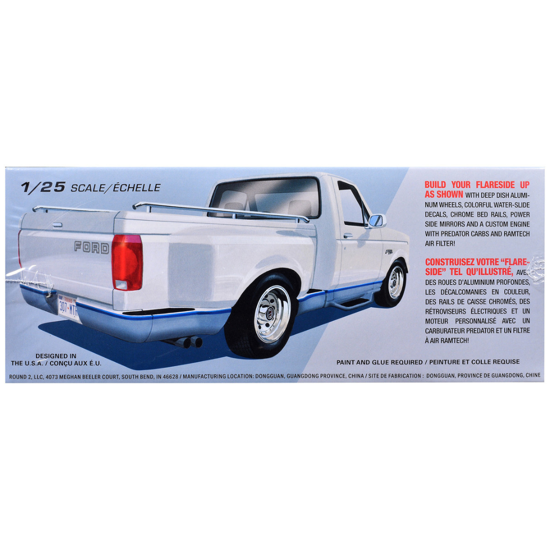 Skill 2 Model Kit 1992 Ford F-150 Flare Side Pickup Truck 1/25 Scale Model