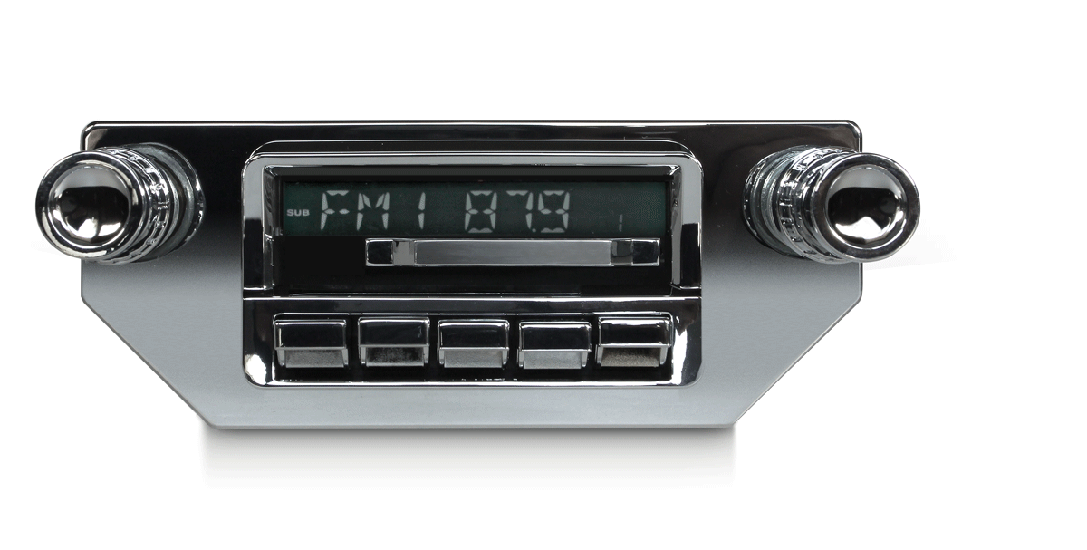 1970-1972 Chevrolet Monte Carlo Slidebar AM/FM Stereo Radio with Bluetooth