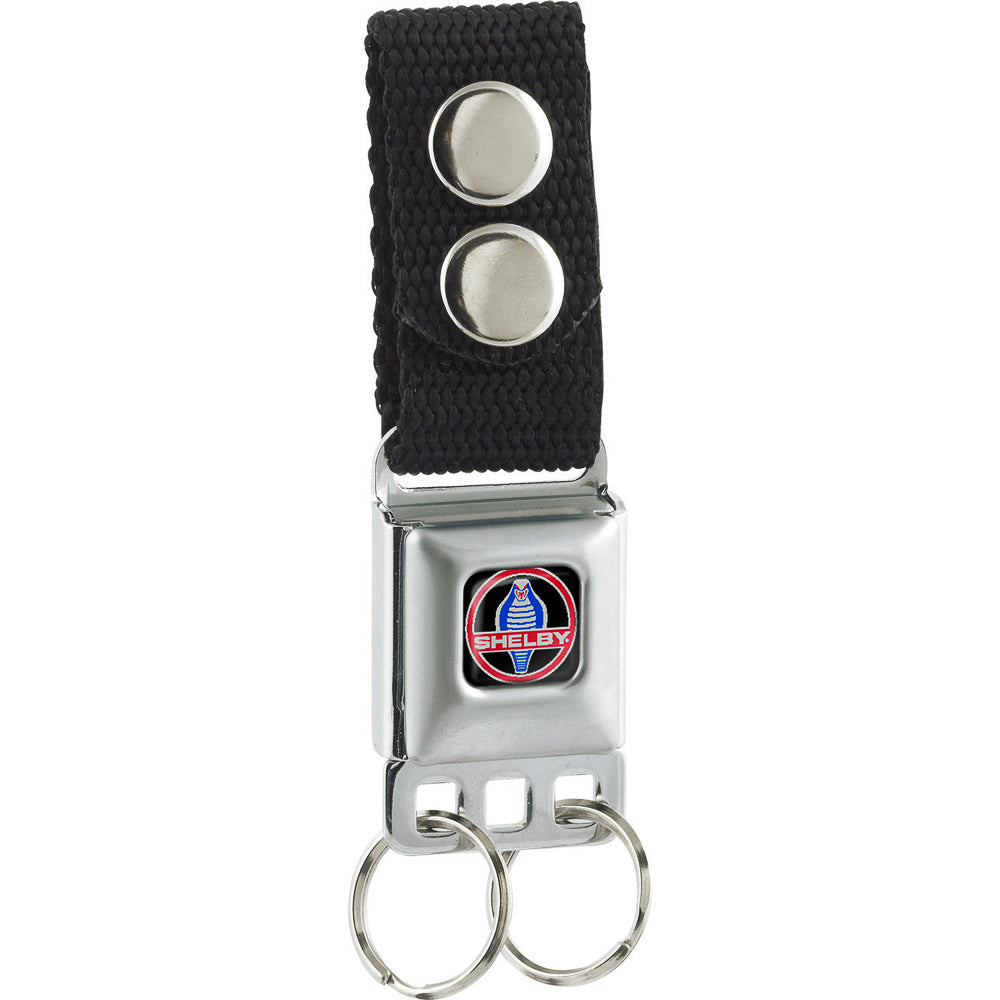Shelby Cobra Logo Keychain