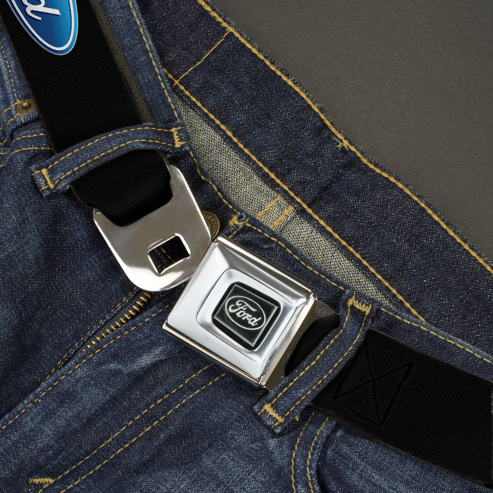 Ford Oval Emblem Seatbelt Belt