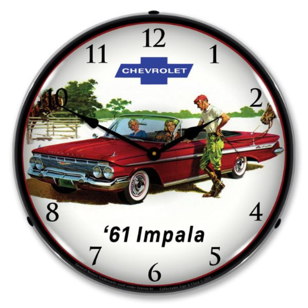1961-chevrolet-impala-convertible-lighted-clock