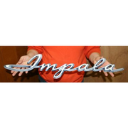 1961-chevy-impala-script-emblem-steel-sign