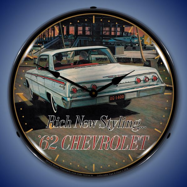 1962-chevrolet-impala-lighted-clock