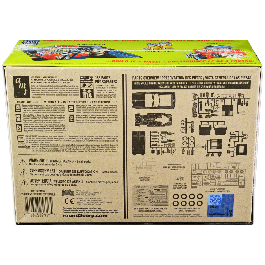 1963-corvette-convertible-3-in-1-skill-2-1-25-model-kit-by-amt
