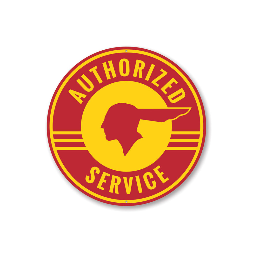 pontiac-authorized-service-aluminum-sign