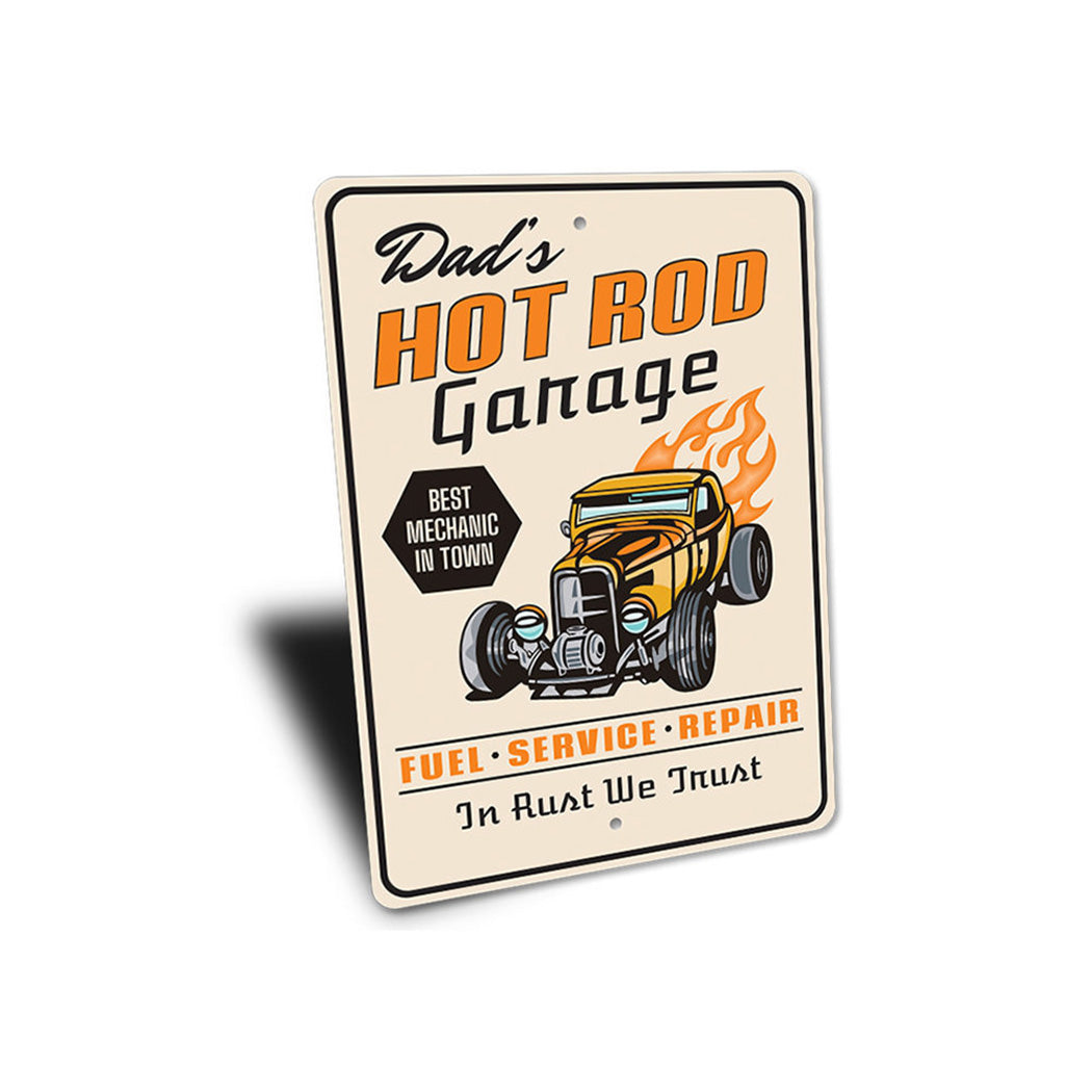 personalized-hot-rod-garage-aluminum-sign