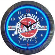 buick-service-neon-clock