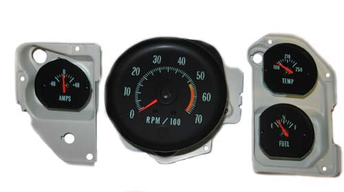 1970-1970 Chevrolet Chevelle SS Gauge Conversion Kit - 5500 RPM - CA