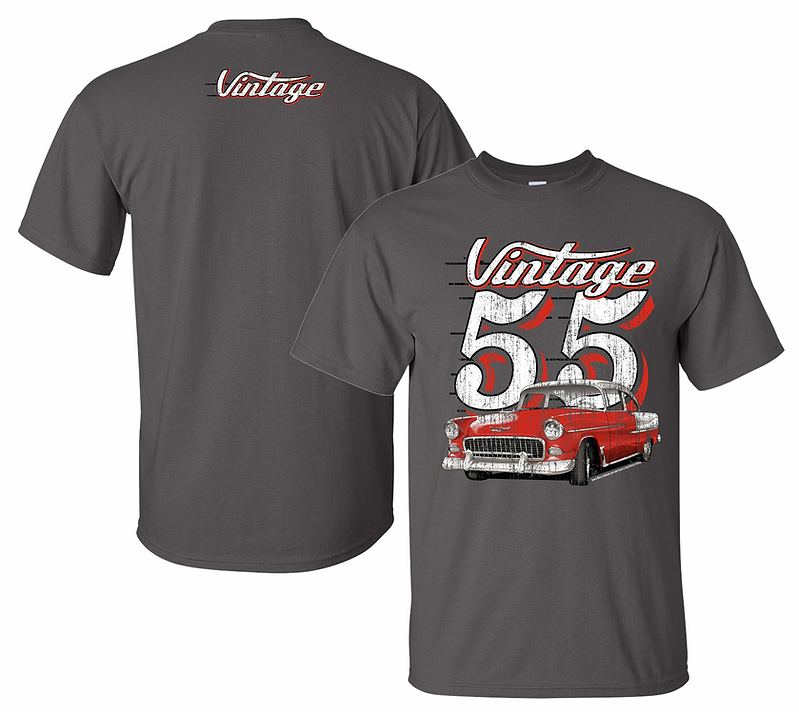 vintage-55-chevrolet-bel-air-mens-t-shirt